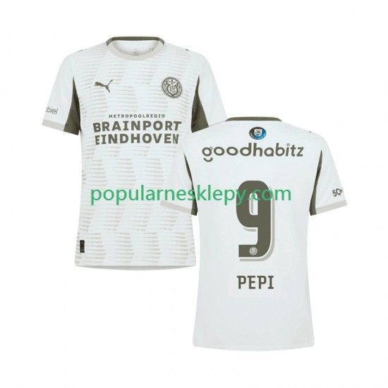 Koszulka Krótka Męska PSV Eindhoven Trzeci strój Ricardo Pepi 9 2025-2026