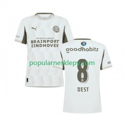 Koszulka Krótka Męska PSV Eindhoven Trzeci strój Sergino Dest 8 2025-2026