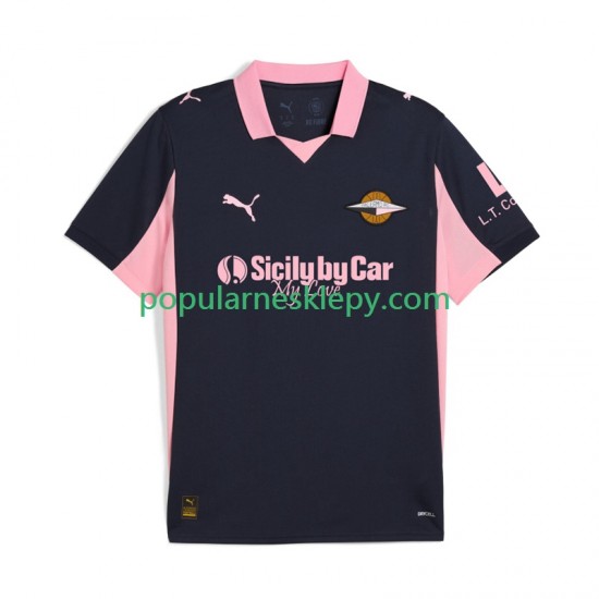 Koszulka Krótka Męska Drugi strój Palermo 2024-2025