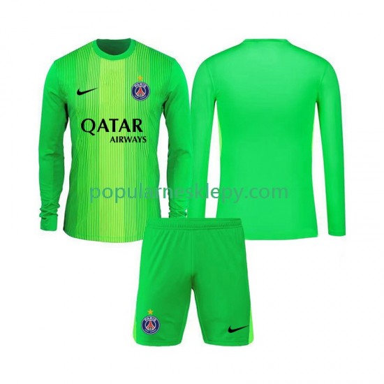 Koszulka Długi dla Dzieci Bramkarz Paris Saint-Germain Drugi strój 2025-2026