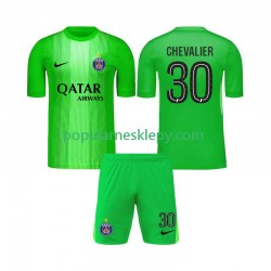 Koszulka Krótka dla Dzieci Bramkarz Paris Saint-Germain Drugi strój Lucas Chevalier 30 2025-2026