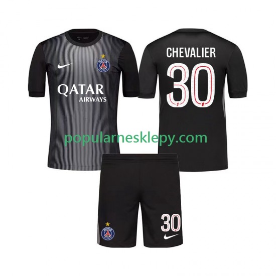 Koszulka Krótka dla Dzieci Bramkarz Paris Saint-Germain Pierwszy strój Lucas Chevalier 30 2025-2026
