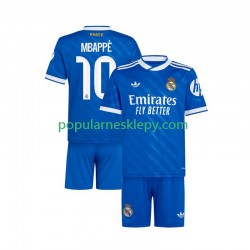 Koszulka Krótka dla Dzieci Real Madryt Trzeci strój Kylian Mbappe 10 2025-2026