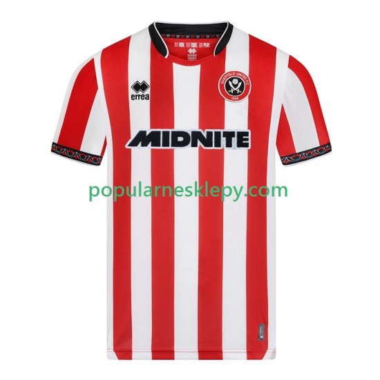 Koszulka Krótka Męska Sheffield United Pierwszy strój 2025-2026