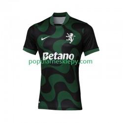 Koszulka Krótka Męska Sporting CP Drugi strój Czwarty strój 2025-2026