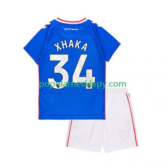 Koszulka Krótka dla Dzieci Drugi strój Sunderland Granit Xhaka 34 2025-2026