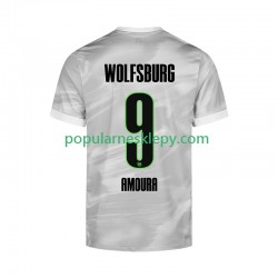 Koszulka Krótka Męska VfL Wolfsburg Drugi strój Mohamed Amoura 9 2025-2026