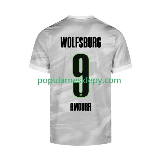 Koszulka Krótka Męska VfL Wolfsburg Drugi strój Mohamed Amoura 9 2025-2026