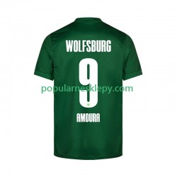 Koszulka Krótka Męska VfL Wolfsburg Pierwszy strój Mohamed Amoura 9 2025-2026
