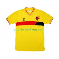 Koszulka Krótka Męska Watford Pierwszy strój Retro 1985