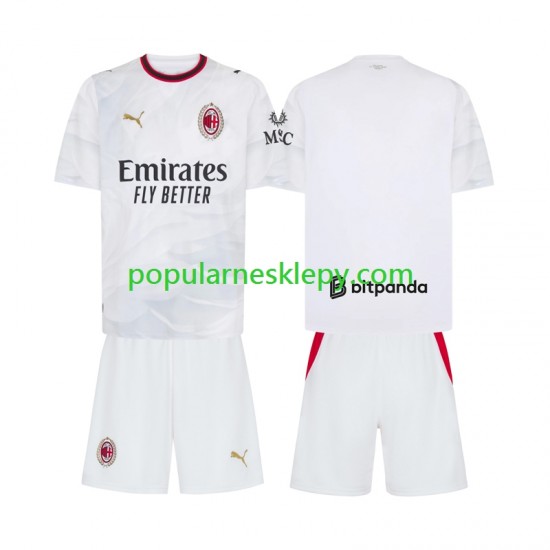 Koszulka Krótka dla Dzieci AC Milan Drugi strój 2026-2027