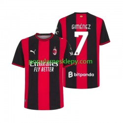Koszulka Krótka Męska AC Milan Pierwszy strój Gimenez 7 2026-2027 Koszulka Krótka Męska AC Milan Pierwszy strój Gimenez 7 2026-2027