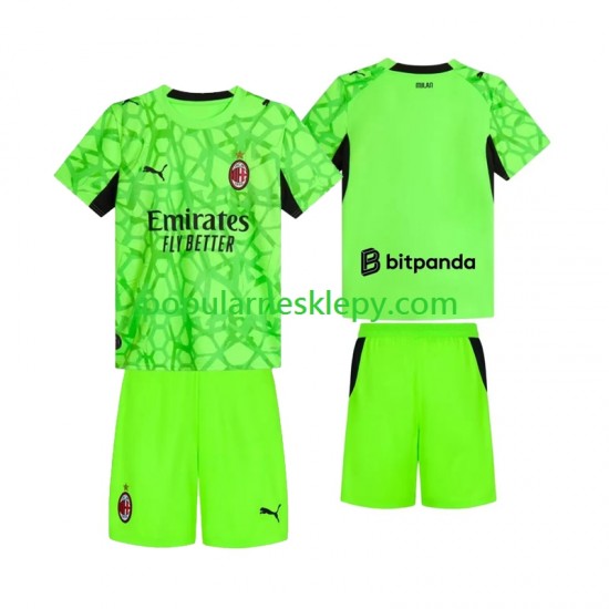 Koszulka Krótka dla Dzieci Bramkarz AC Milan Trzeci strój 2026-2027