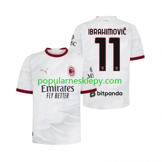 Koszulka Krótka Męska AC Milan Drugi strój Ibrahimovic 11 2026-2027