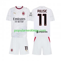 Koszulka Krótka dla Dzieci AC Milan Drugi strój Pulisic 11 2026-2027