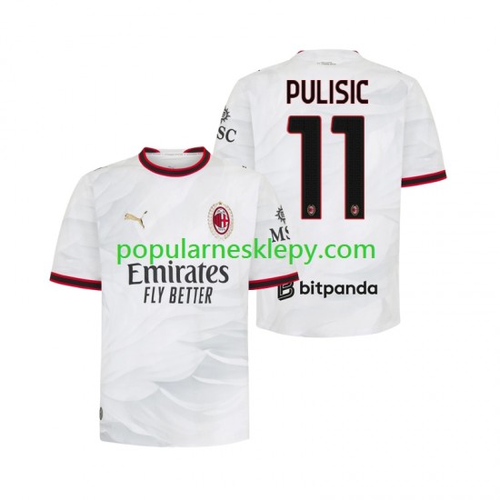 Koszulka Krótka Męska AC Milan Drugi strój Pulisic 11 2026-2027
