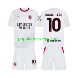 Koszulka Krótka dla Dzieci AC Milan Drugi strój Rafael Leao 10 2026-2027