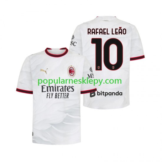 Koszulka Krótka Męska AC Milan Drugi strój Rafael Leao 10 2026-2027