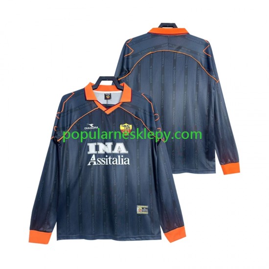 Koszulka Długi Męska AS Roma Trzeci strój Retro 1999 2000