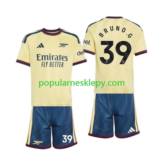 Koszulka Krótka dla Dzieci Arsenal Trzeci strój Bruno Guimaraes 39 2026-2027