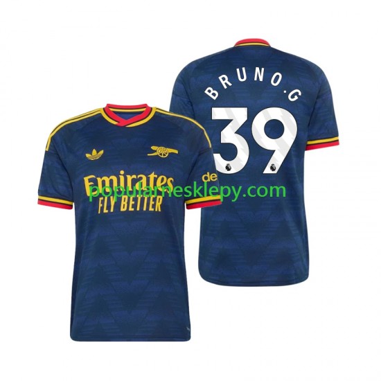 Koszulka Krótka Męska Arsenal Drugi strój Bruno Guimaraes 39 2026-2027