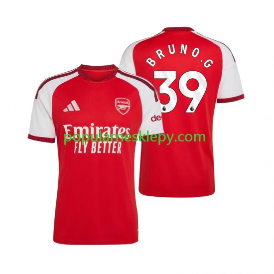 Koszulka Krótka Męska Arsenal Pierwszy strój Bruno Guimaraes 39 2026-2027