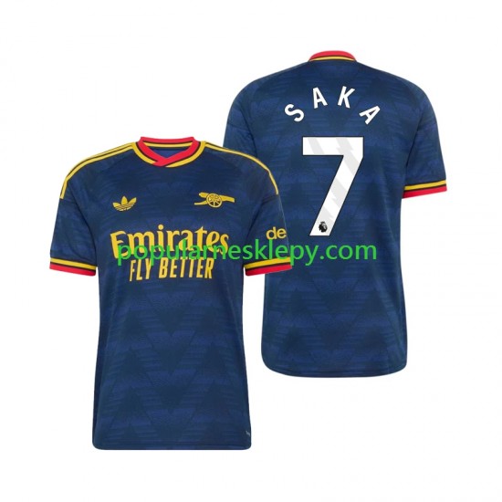 Koszulka Krótka Męska Arsenal Drugi strój Bukayo Saka 7 2026-2027