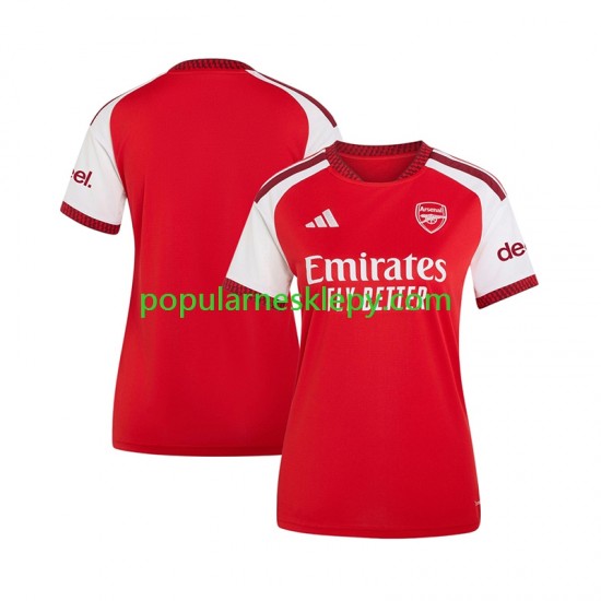 Koszulka Krótka Damska Arsenal Pierwszy strój 2026-2027
