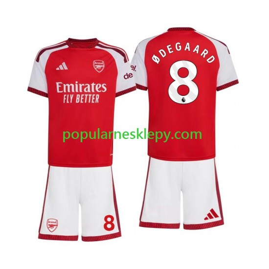 Koszulka Krótka dla Dzieci Arsenal Pierwszy strój Martin Odegaard 8 2026-2027