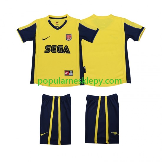 Koszulka Krótka dla Dzieci Arsenal Drugi strój Retro 2000 2001