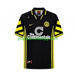 Koszulka Krótka Męska Borussia Dortmund Drugi strój Retro 1996 Koszulka Krótka Męska Borussia Dortmund Drugi strój Retro 1996