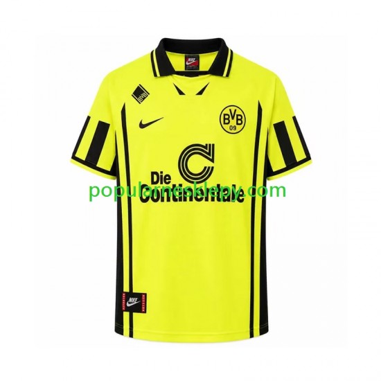 Koszulka Krótka Męska Borussia Dortmund Pierwszy strój Retro 1996