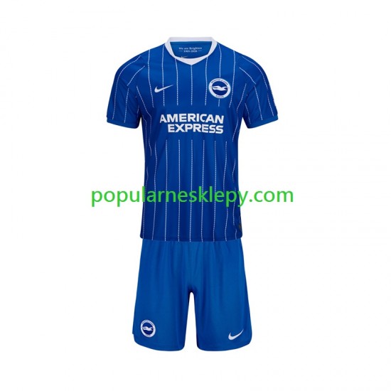 Koszulka Krótka dla Dzieci Brighton Hove Albion Pierwszy strój 2026-2027