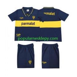 Koszulka Krótka dla Dzieci CA Boca Juniors Pierwszy strój Retro 1993 1995