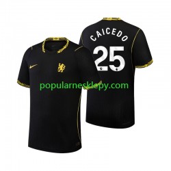 Koszulka Krótka Męska Chelsea Drugi strój Moises Caicedo 25 2026-2027