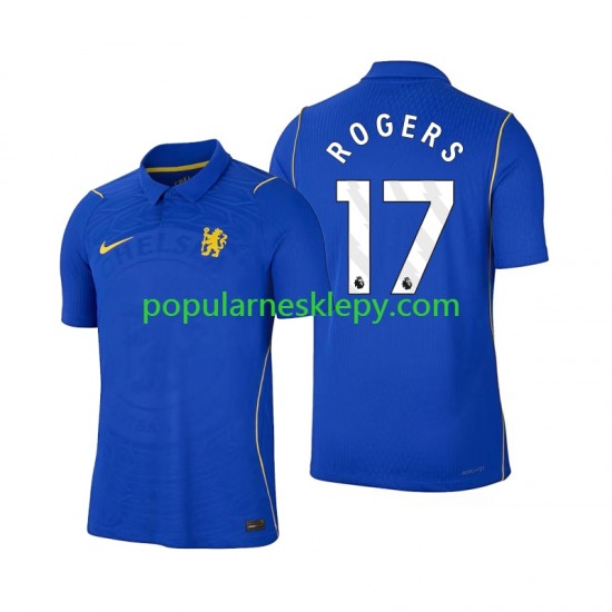 Koszulka Krótka Męska Chelsea Pierwszy strój Morgan Rogers 17 2026-2027