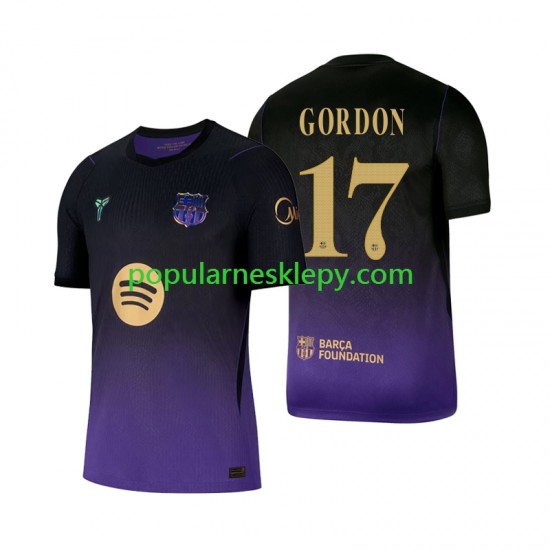 Koszulka Krótka Męska FC Barcelona Drugi strój Anthony Gordon 17 2026-2027