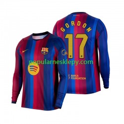 Koszulka Długi Męska FC Barcelona Pierwszy strój Anthony Gordon 17 2026-2027