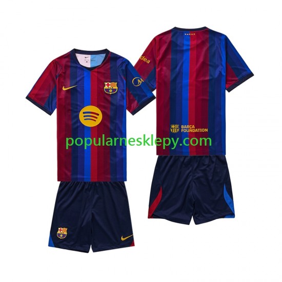 Koszulka Krótka dla Dzieci FC Barcelona Pierwszy strój 2026-2027