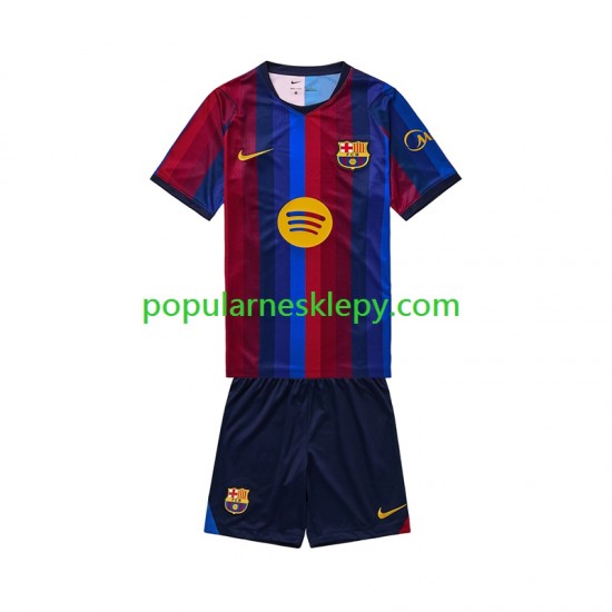 Koszulka Krótka dla Dzieci FC Barcelona Pierwszy strój 2026-2027