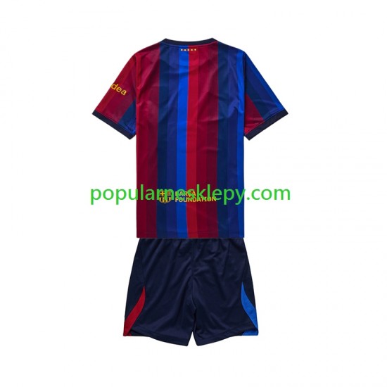 Koszulka Krótka dla Dzieci FC Barcelona Pierwszy strój 2026-2027