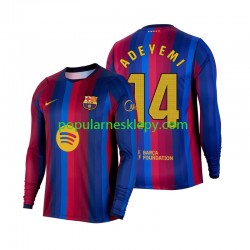 Koszulka Długi Męska FC Barcelona Pierwszy strój Karim Adeyemi 14 2026-2027