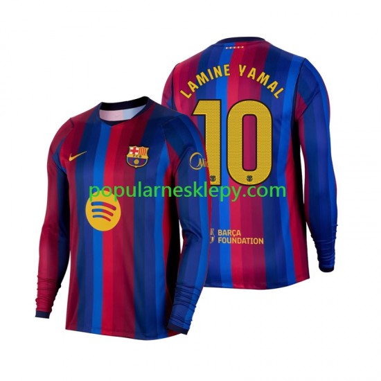 Koszulka Długi Męska FC Barcelona Pierwszy strój Lamine Yamal 10 2026-2027