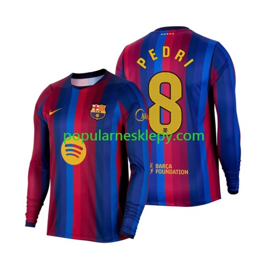 Koszulka Długi Męska FC Barcelona Pierwszy strój Pedri 8 2026-2027