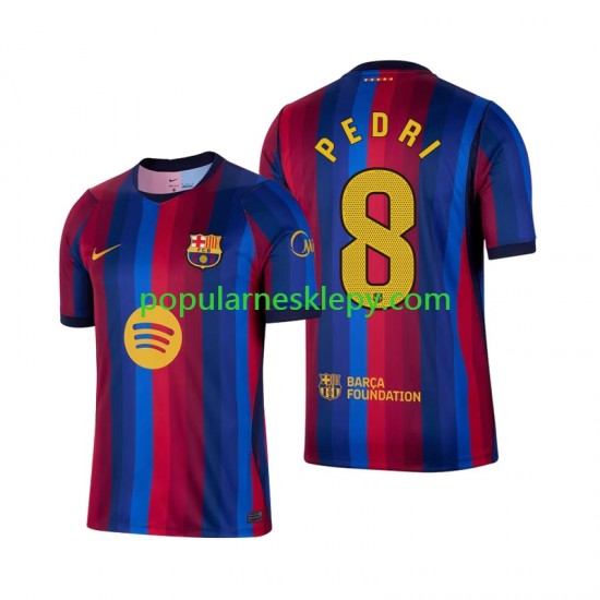 Koszulka Krótka Męska FC Barcelona Pierwszy strój Pedri 8 2026-2027