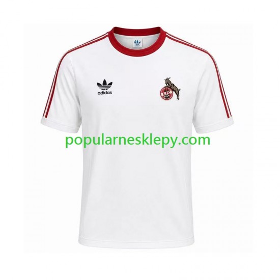Koszulka Krótka Męska FC Köln Pierwszy strój Retro 1986 1987