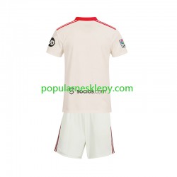 Koszulka Krótka dla Dzieci Sevilla FC Pierwszy strój Retro 2025-2026