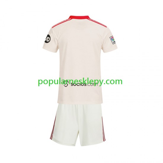 Koszulka Krótka dla Dzieci Sevilla FC Pierwszy strój Retro 2025-2026