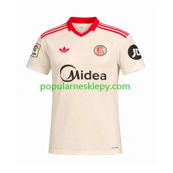 Koszulka Krótka Męska Sevilla FC Pierwszy strój Retro 2025-2026
