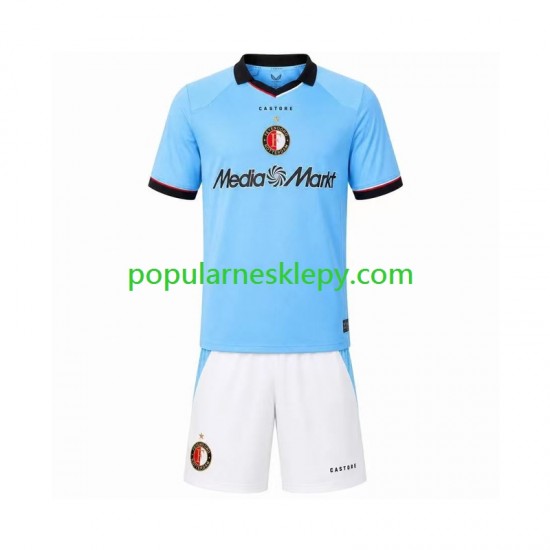 Koszulka Krótka dla Dzieci Feyenoord Rotterdam Drugi strój 2026-2027